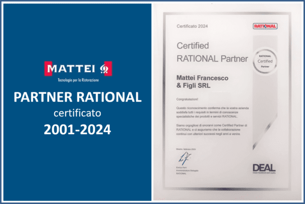 Mattei è tra i rivenditori Rational certificati in Italia