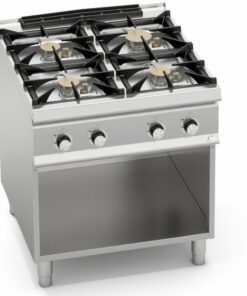 Cucina a gas 4 fuochi Berto's con vano S700 al miglior prezzo